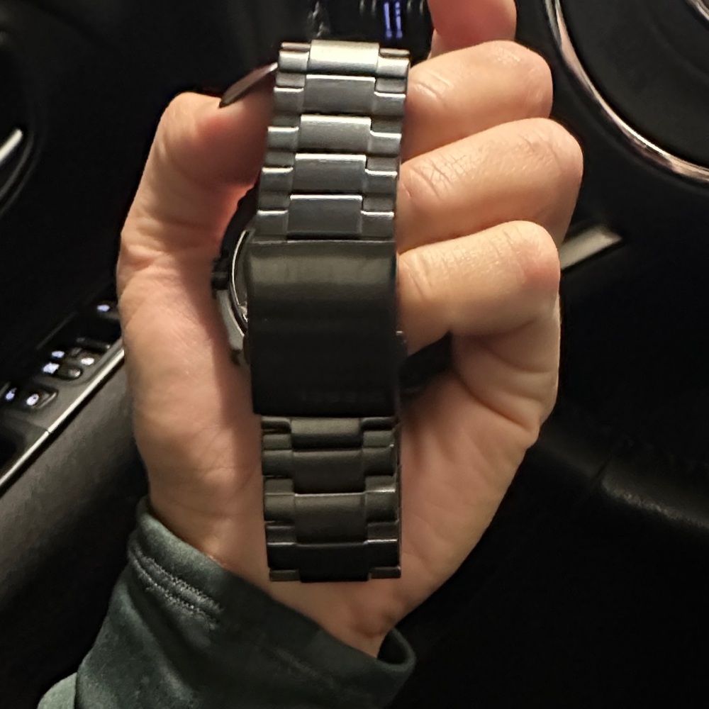 Men's Diesel Descender Blackout Date Display Watch DZ1580 - Picture 4 of 6